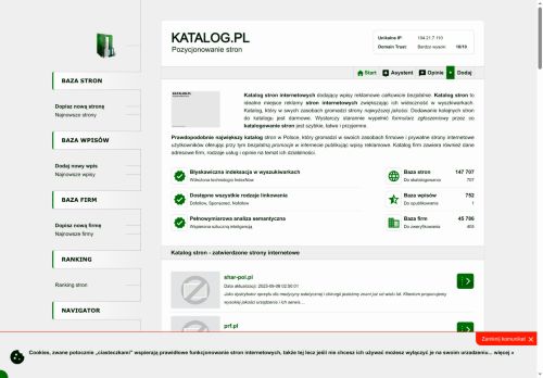 Pozycjonowany katalog stron Pozycjonowany katalog stron