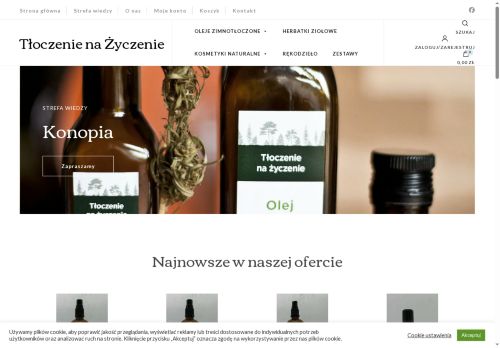 Oleje tłoczone kosmetyki ziołolecznictwo Oleje tłoczone kosmetyki ziołolecznictwo