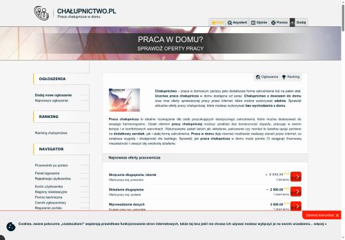Chałupnictwo ręczne pomysły sprzedaż